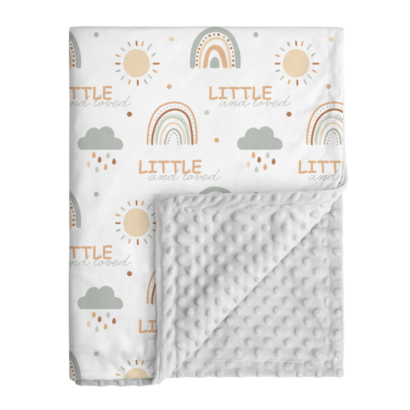 Κουβέρτα άνεσης μωρού από κρύσταλλο βελούδο – Όλα τα εποχές, κατάλληλη για νεογέννητα έως 3 ετών, 200–300 g, Προσαρμόσιμη