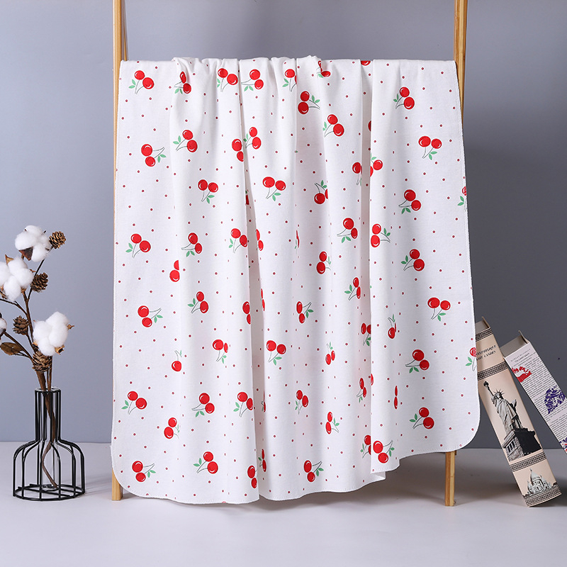 100% βαμβακερή πετσέτα για νεογέννητα, μαλακό και διαπνέον wrap με σχέδιο ζωάκια