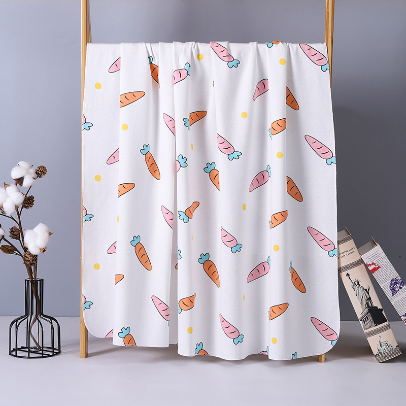 100% βαμβακερή πετσέτα για νεογέννητα, μαλακό και διαπνέον wrap με σχέδιο ζωάκια