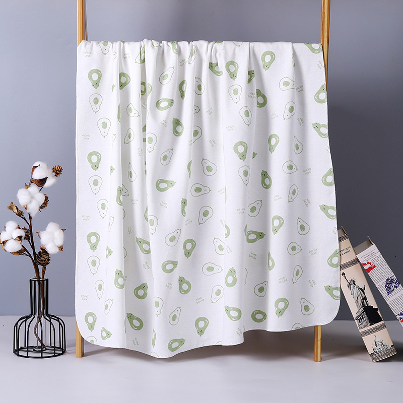 100% βαμβακερή πετσέτα για νεογέννητα, μαλακό και διαπνέον wrap με σχέδιο ζωάκια