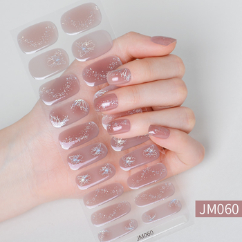 XT Αυτοκόλλητα νυχιών με μοτίβο πεταλούδας – UV Gel, ημι-σκληρυμένα, πλήρης κάλυψη