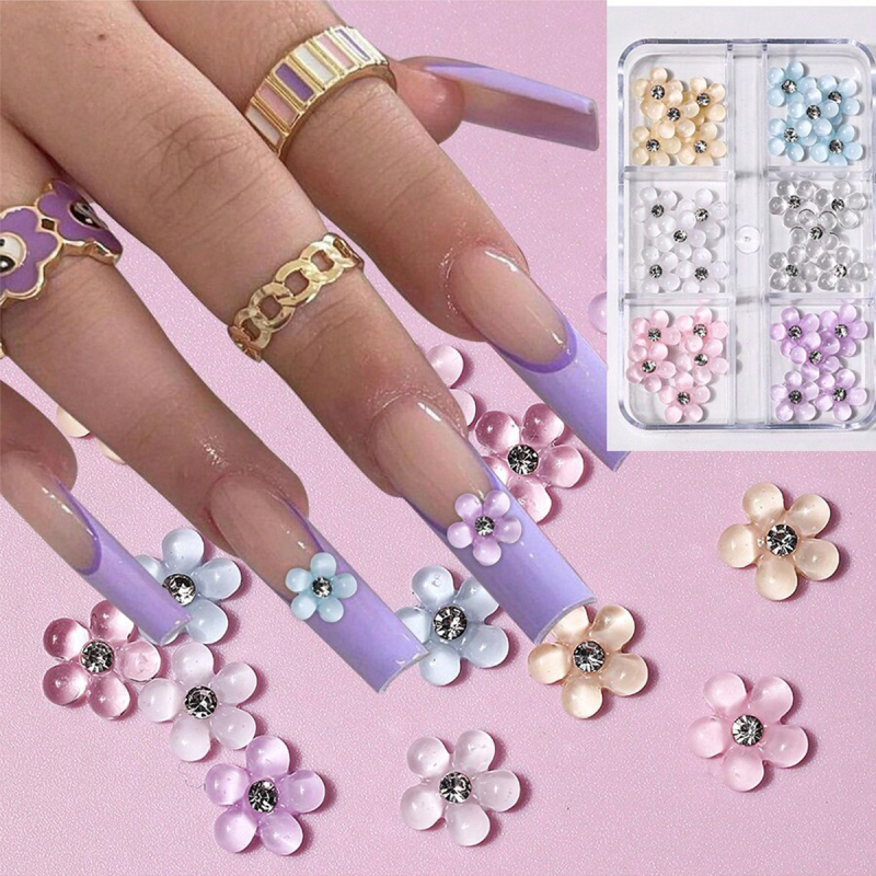 Bijuterii pentru unghii Bright flash, aliaj, seria Princess, stil franțuzesc, stil hot girl, stil Insta, model în relief