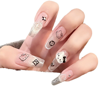 Αξεσουάρ νυχιών, σετ 70 τεμάχια ανάμεικτων καρτούν διακοσμητικά από ρητίνη, σειρά Princess