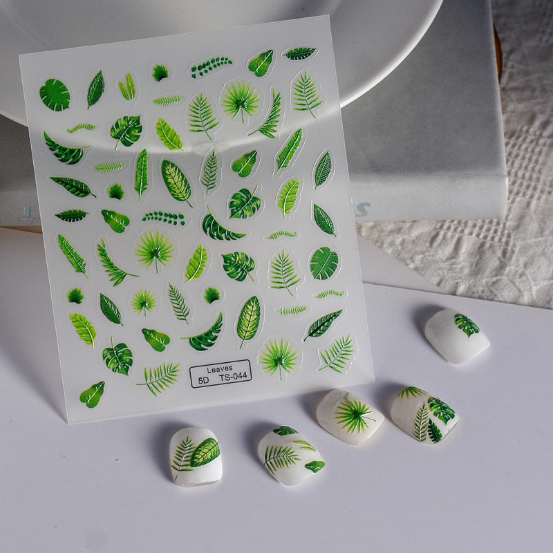 Nagu uzlīmes ar taureņu rakstu, 5D līme, ultra plānas, bez atlikumiem, dekoratīvās nagu uzlīmes