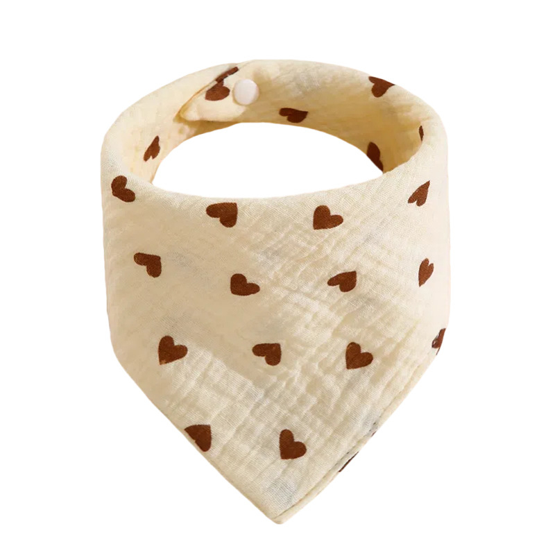 5 τεμάχια βρεφικά μούσλιν βαμβακερά – απαλές, φιλικές προς το δέρμα, απορροφητικές, με μοτίβο καρτούν-λουλούδι, για νεογνά 0–12 μηνών