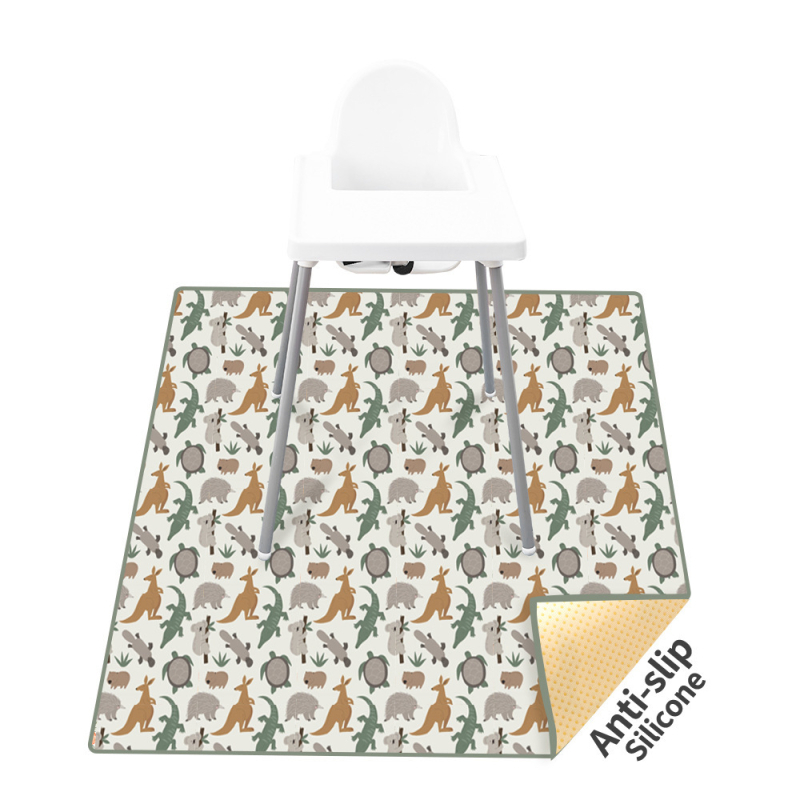 Krypavimo kilimėlis kūdikiams: atsparus vandeniui, neslystantis, poliesterio medžiaga, 0.2 mm storio, tinkamas 0–3 metų vaikams