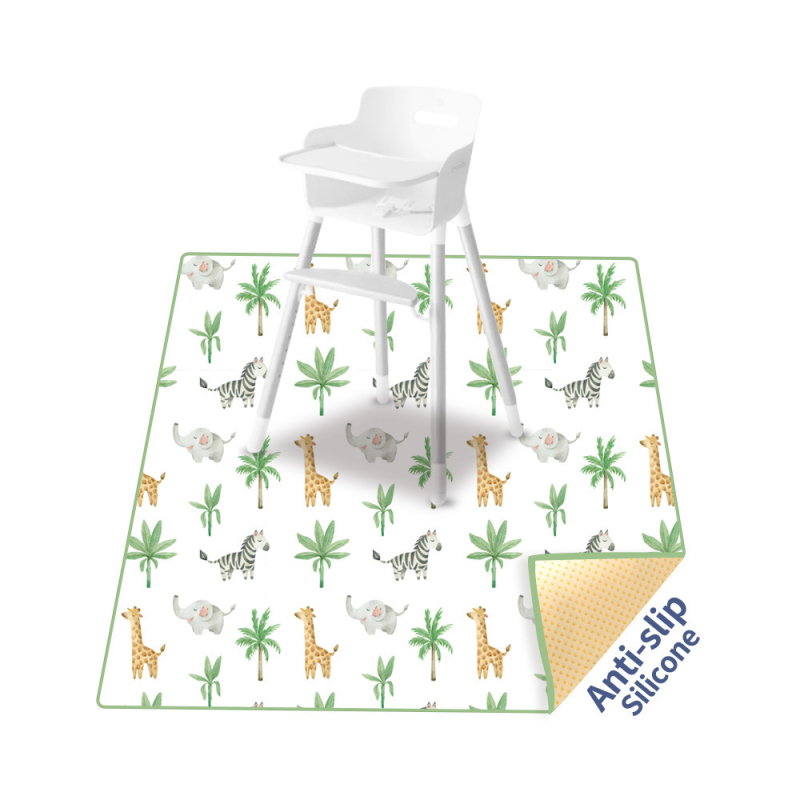 Krypavimo kilimėlis kūdikiams: atsparus vandeniui, neslystantis, poliesterio medžiaga, 0.2 mm storio, tinkamas 0–3 metų vaikams