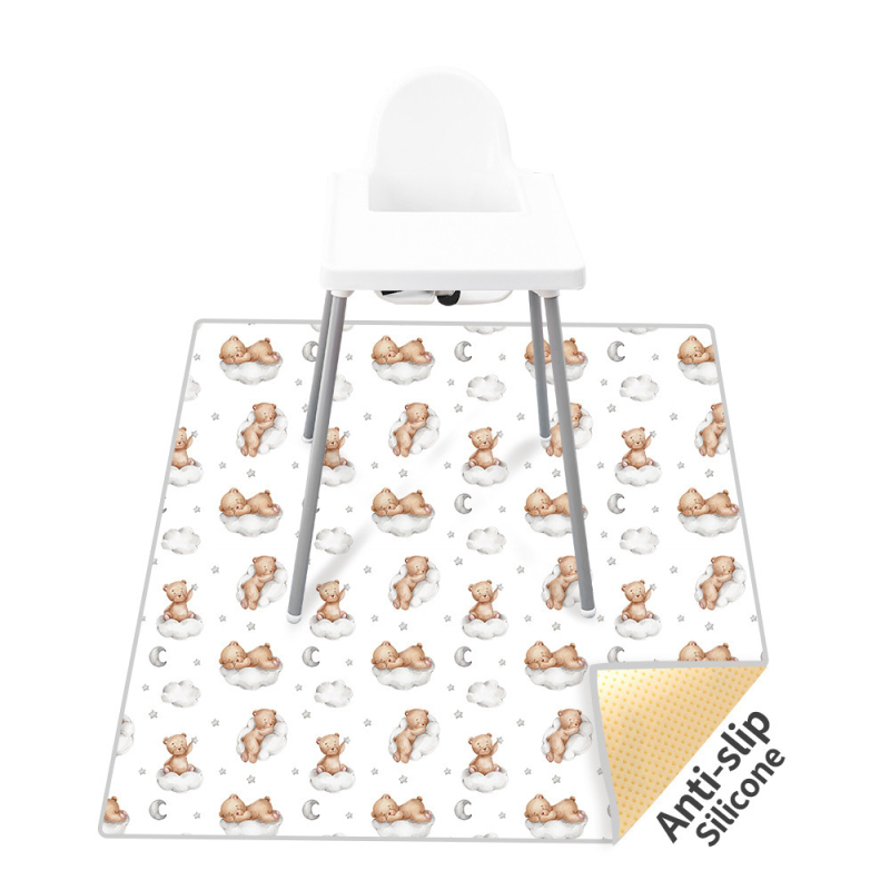 Krypavimo kilimėlis kūdikiams: atsparus vandeniui, neslystantis, poliesterio medžiaga, 0.2 mm storio, tinkamas 0–3 metų vaikams