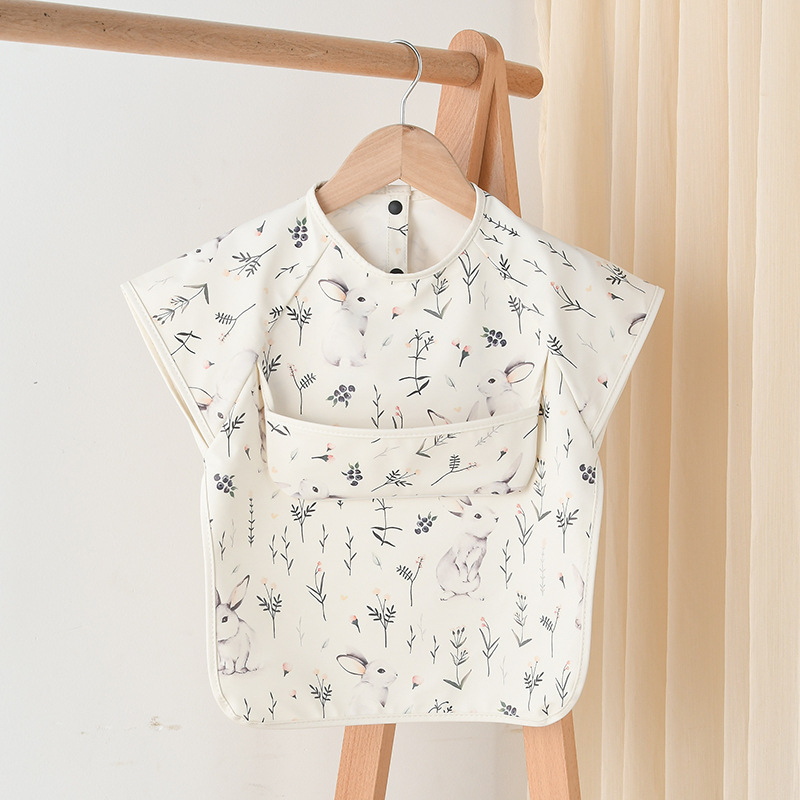 Κορεατικού στυλ αμάνικος μπιμπ μωρού, αδιάβροχο PU-πολυεστέρα, unisex, για ηλικίες 1–3 ετών, Α` τάξης ασφαλείας