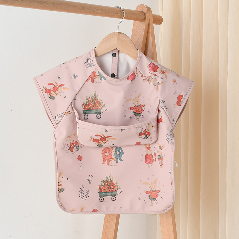 Κορεατικού στυλ αμάνικος μπιμπ μωρού, αδιάβροχο PU-πολυεστέρα, unisex, για ηλικίες 1–3 ετών, Α` τάξης ασφαλείας