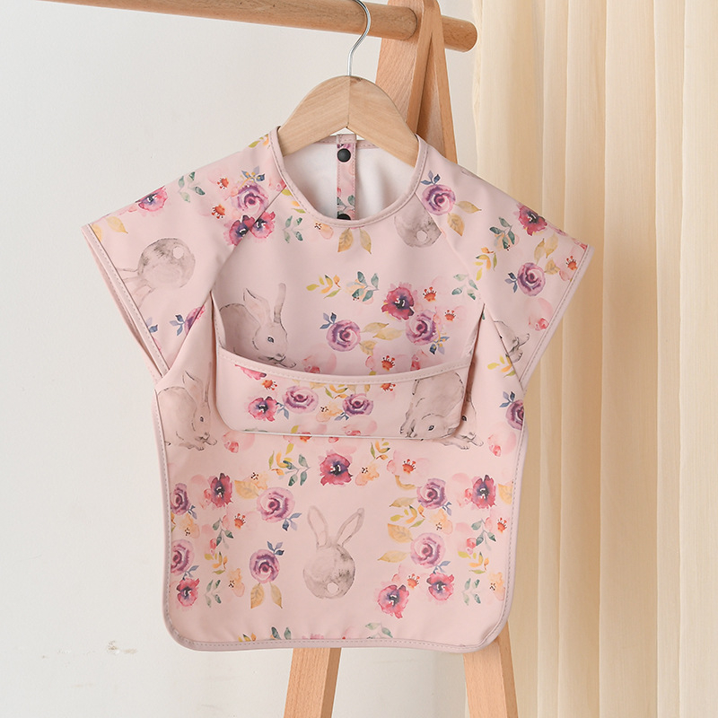 Κορεατικού στυλ αμάνικος μπιμπ μωρού, αδιάβροχο PU-πολυεστέρα, unisex, για ηλικίες 1–3 ετών, Α` τάξης ασφαλείας