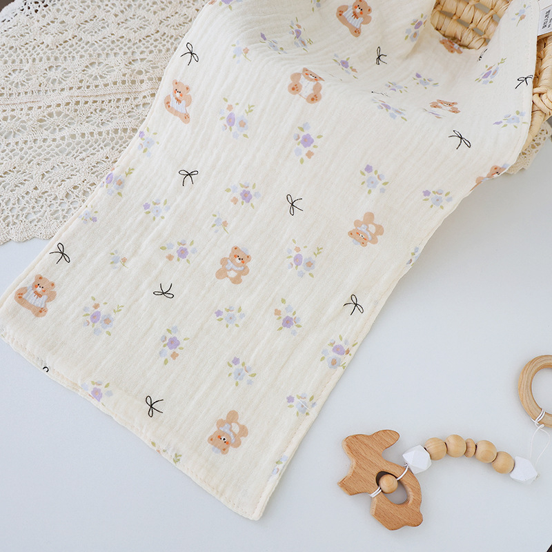 Βρεφική πετσέτα μπάνιου – γάζα, μοτίβο κινουμένων σχεδίων, μαλακή και διαπνέουσα; για βρέφη και μικρά παιδιά 1-3 ετών; ασφάλεια κατηγορίας Α