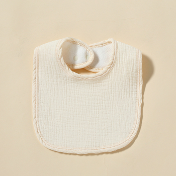 Βρεφικός απορροφητικός γάζα-μπιμπ, βαμβάκι 95%+, μονόχρωμο, για νεογνά 0–1 έτους, unisex, Pineapple pudding