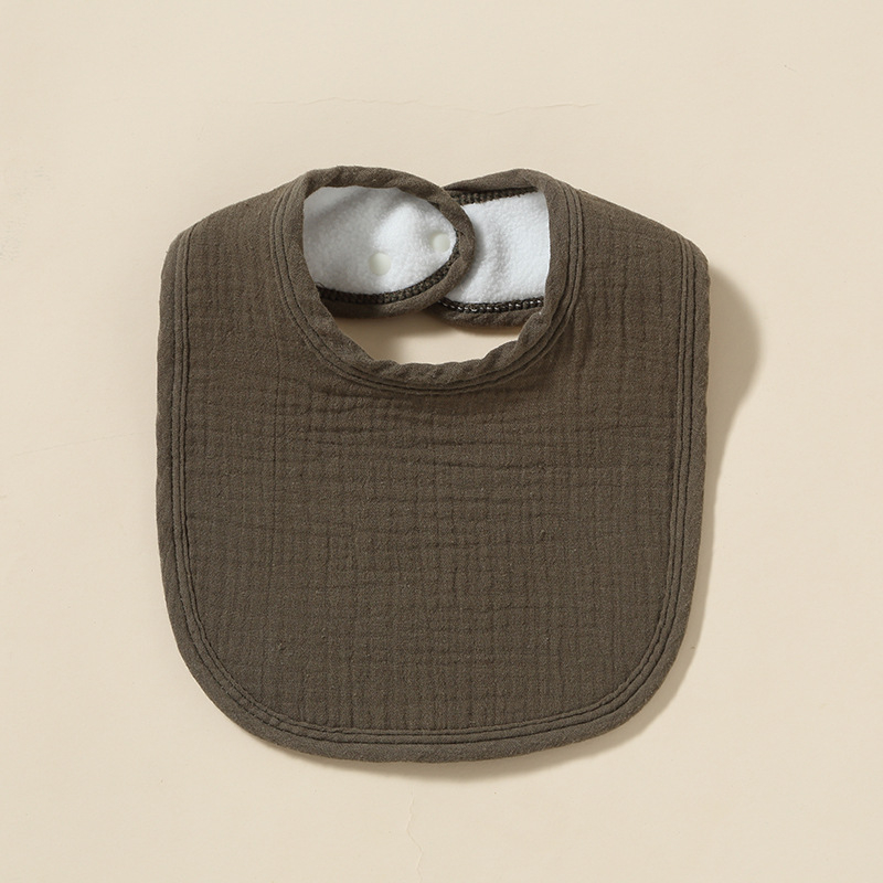 Βρεφικός απορροφητικός γάζα-μπιμπ, βαμβάκι 95%+, μονόχρωμο, για νεογνά 0–1 έτους, unisex, Pineapple pudding