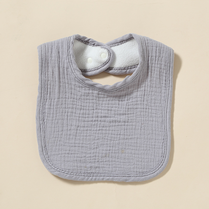 Βρεφικός απορροφητικός γάζα-μπιμπ, βαμβάκι 95%+, μονόχρωμο, για νεογνά 0–1 έτους, unisex, Pineapple pudding