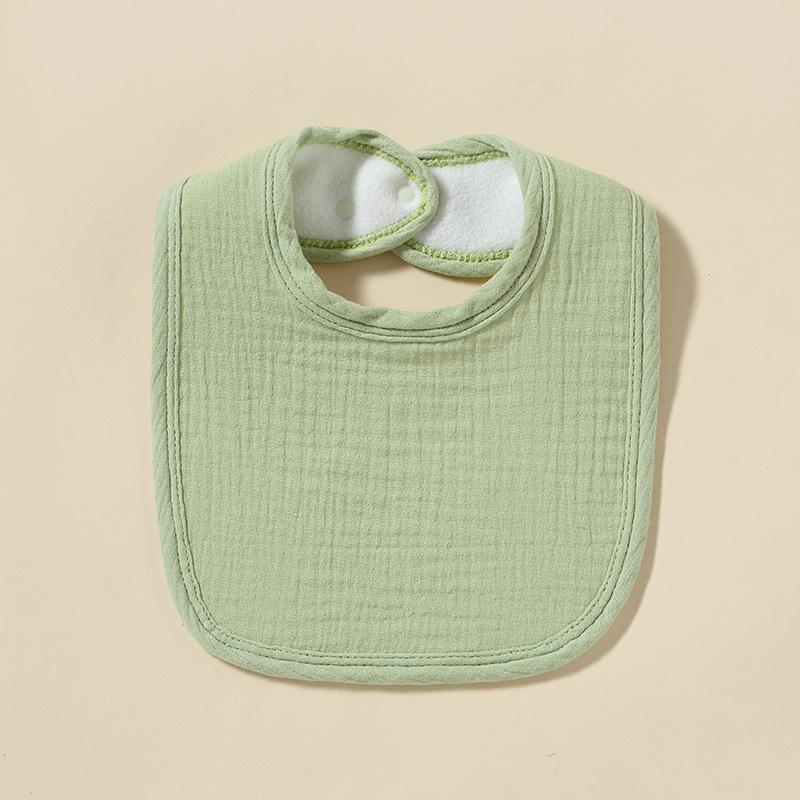 Βρεφικός απορροφητικός γάζα-μπιμπ, βαμβάκι 95%+, μονόχρωμο, για νεογνά 0–1 έτους, unisex, Pineapple pudding