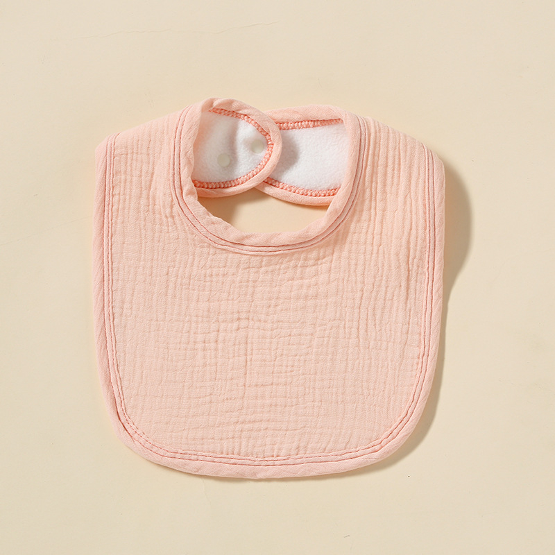 Βρεφικός απορροφητικός γάζα-μπιμπ, βαμβάκι 95%+, μονόχρωμο, για νεογνά 0–1 έτους, unisex, Pineapple pudding