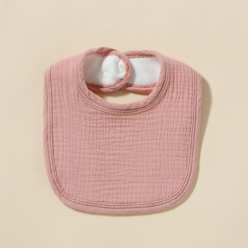 Βρεφικός απορροφητικός γάζα-μπιμπ, βαμβάκι 95%+, μονόχρωμο, για νεογνά 0–1 έτους, unisex, Pineapple pudding