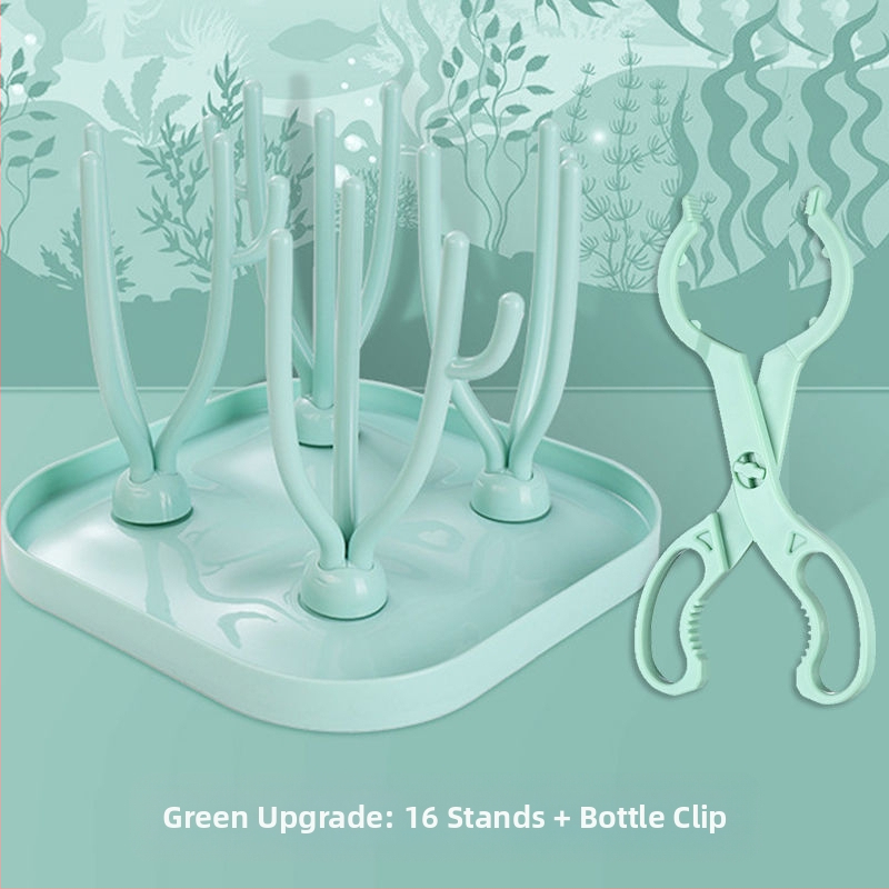 Ράφι στέγνωσης μπιμπερό και αποθήκευσης βρεφικών ειδών; Brand: Other; Χωρίς λαβή; Μη εισαγόμενο