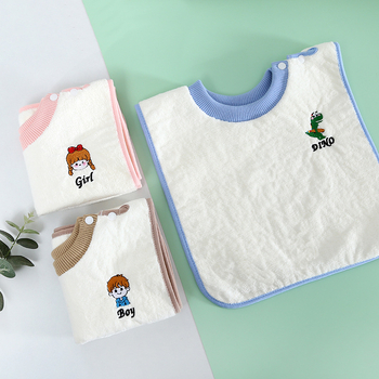 Παιδική πετσέτα σάλιου - φλις κοραλλί, απορροφά νερό, μοτίβο καρτούν/Avatar, κατάλληλο για βρέφη και μικρά παιδιά (1–3 ετών)