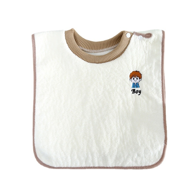 Παιδική πετσέτα σάλιου - φλις κοραλλί, απορροφά νερό, μοτίβο καρτούν/Avatar, κατάλληλο για βρέφη και μικρά παιδιά (1–3 ετών)