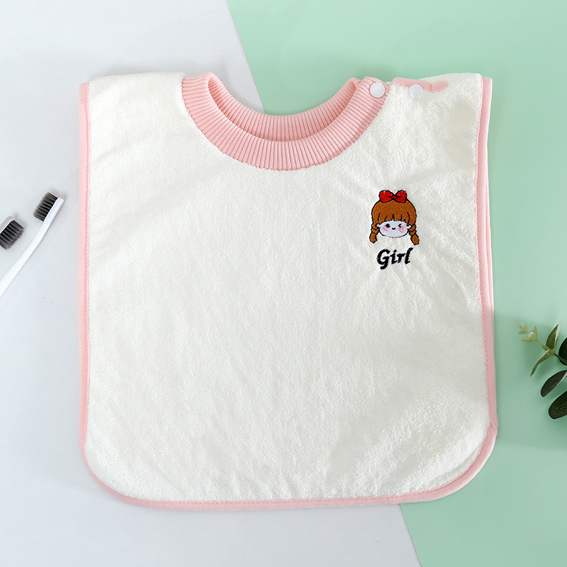 Παιδική πετσέτα σάλιου - φλις κοραλλί, απορροφά νερό, μοτίβο καρτούν/Avatar, κατάλληλο για βρέφη και μικρά παιδιά (1–3 ετών)