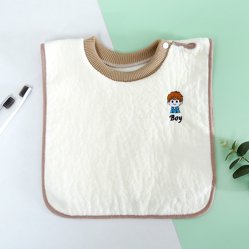 Παιδική πετσέτα σάλιου - φλις κοραλλί, απορροφά νερό, μοτίβο καρτούν/Avatar, κατάλληλο για βρέφη και μικρά παιδιά (1–3 ετών)