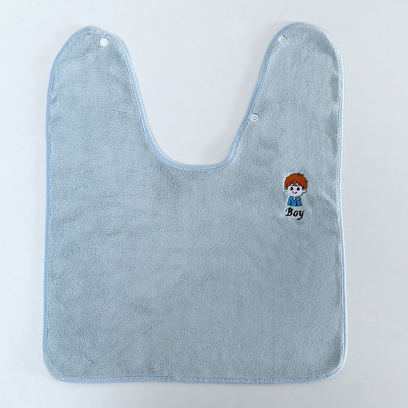 Παιδική πετσέτα σάλιου - φλις κοραλλί, απορροφά νερό, μοτίβο καρτούν/Avatar, κατάλληλο για βρέφη και μικρά παιδιά (1–3 ετών)