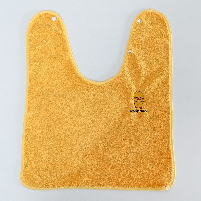 Παιδική πετσέτα σάλιου - φλις κοραλλί, απορροφά νερό, μοτίβο καρτούν/Avatar, κατάλληλο για βρέφη και μικρά παιδιά (1–3 ετών)