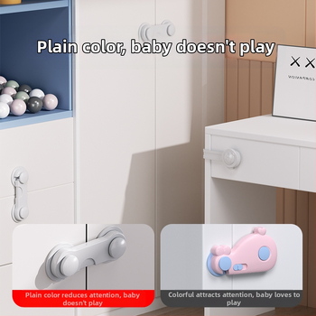 Κλειδαριά Ασφαλείας Ντουλαπιού για Παιδιά — Προστασία κατά του πιάσματος, για συρτάρια, ντουλάπια, ψυγείο και παράθυρο; Μάρκα Savio; Υλικό: κόλλα χωρίς ίχνη + σιλικόνη NBR; Στυλ: μοντέρνο και μινιμαλιστικό