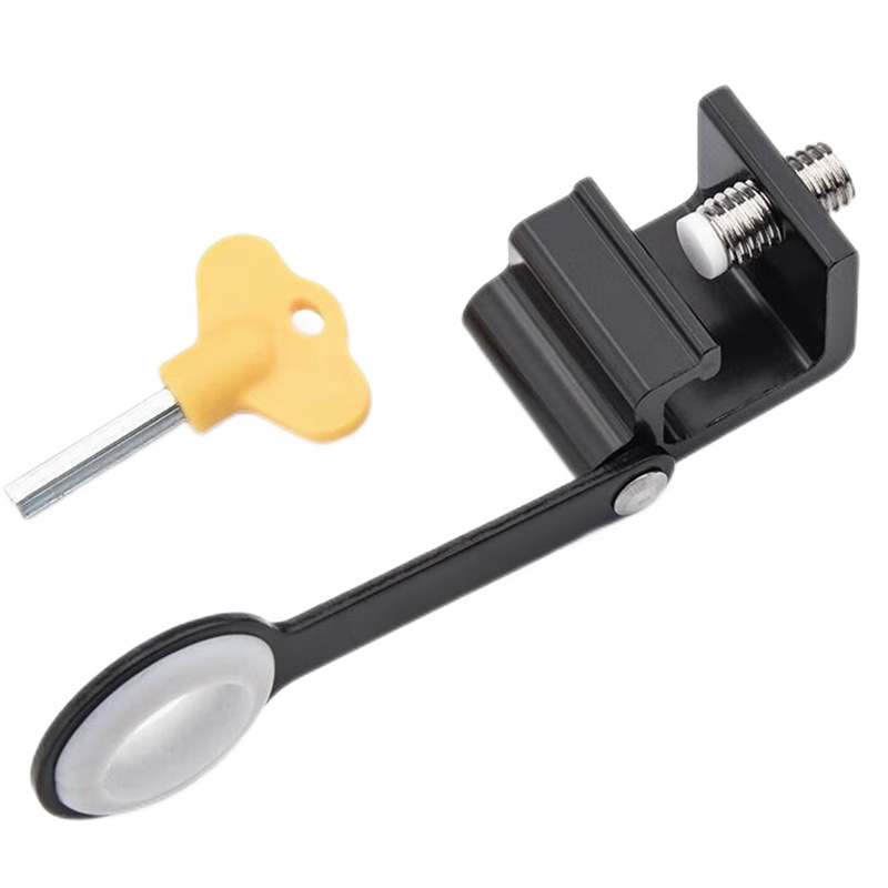 Прозоречен заключващ механизъм за безопасност, без пробиви, защита за деца, от алуминиева сплав и пластмаса, за външни прозорци, марка Deyibao