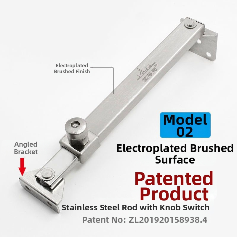 Прозоречен заключващ механизъм за безопасност, без пробиви, защита за деца, от алуминиева сплав и пластмаса, за външни прозорци, марка Deyibao