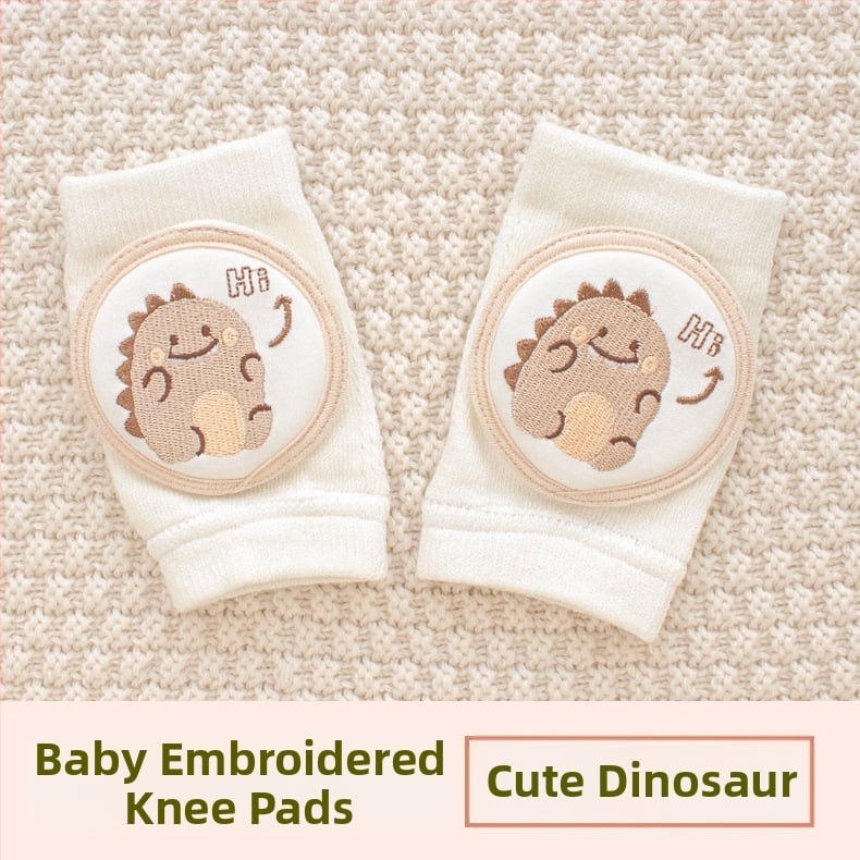 Παιδική προστασία γονάτου με διαπνέουσα δικτυωτή ύφανση και κέντημα, ελαστικό βαμβακερό ύφασμα, κατάλληλη για ράψιμο/κίνηση στην ύπαιθρο (1–3 ετών)