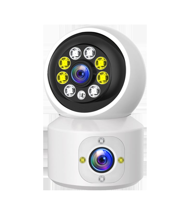 Vidaus WiFi stebėjimo kamera su naktiniu matymu, HD vaizdas, judesio jutiklis, 0.001 lux minimalaus apšvietimo, 5V maitinimas