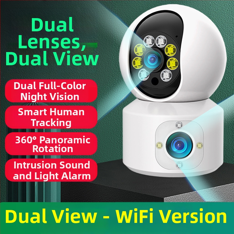 Vidaus WiFi stebėjimo kamera su naktiniu matymu, HD vaizdas, judesio jutiklis, 0.001 lux minimalaus apšvietimo, 5V maitinimas