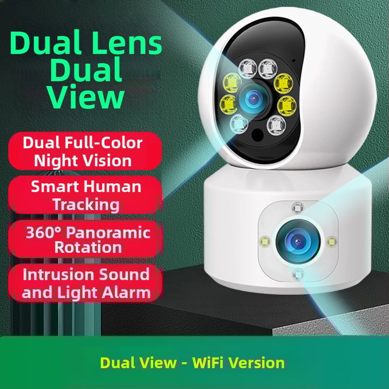 Vidaus WiFi stebėjimo kamera su naktiniu matymu, HD vaizdas, judesio jutiklis, 0.001 lux minimalaus apšvietimo, 5V maitinimas