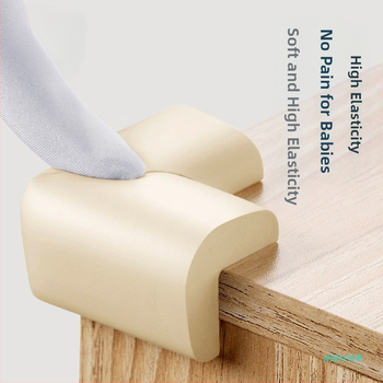 Pret sadursmes stūra aizsargs no putām – taisnstūra stūra aizsargs piemērots galdiem un gultām