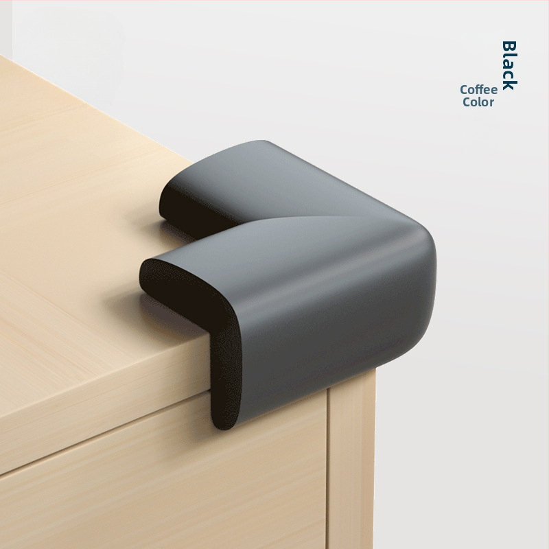 Pret sadursmes stūra aizsargs no putām – taisnstūra stūra aizsargs piemērots galdiem un gultām