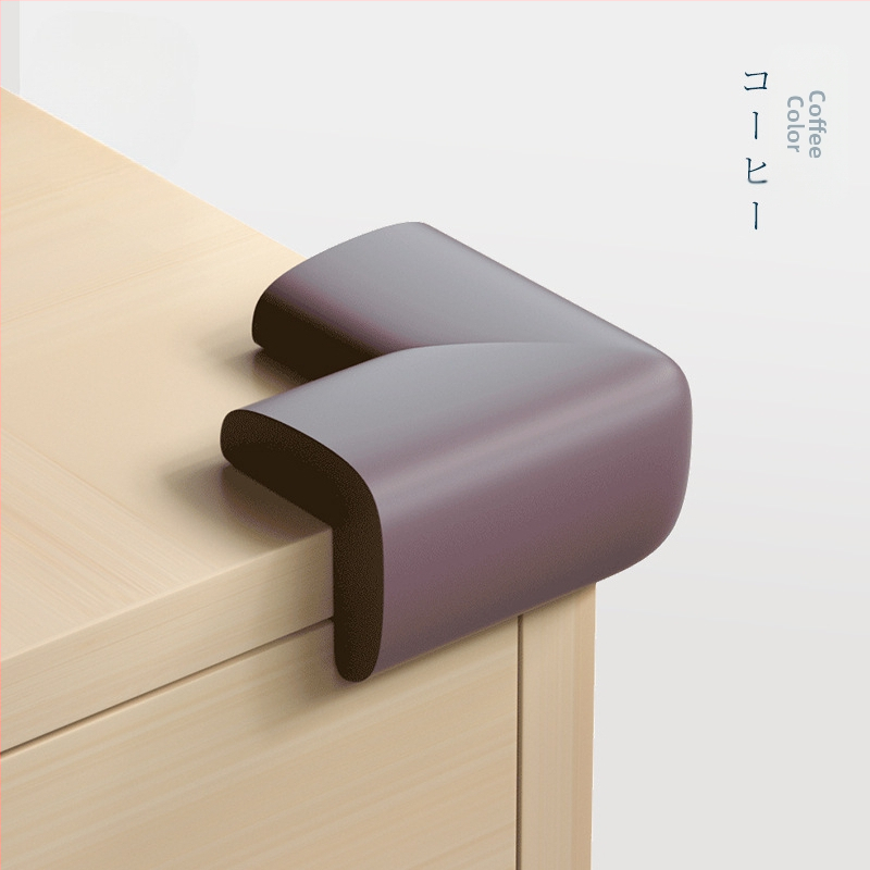 Pret sadursmes stūra aizsargs no putām – taisnstūra stūra aizsargs piemērots galdiem un gultām