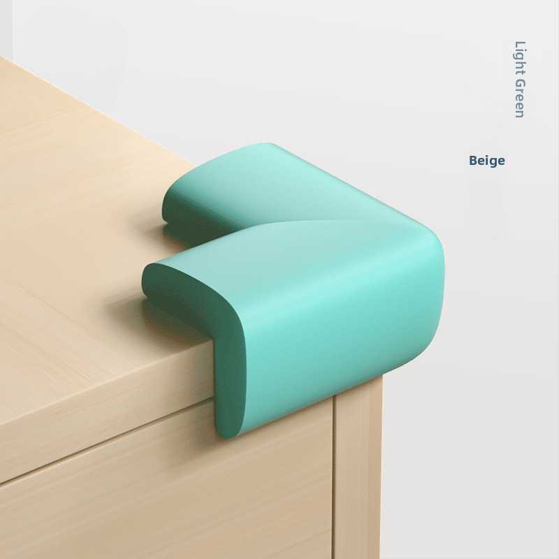 Pret sadursmes stūra aizsargs no putām – taisnstūra stūra aizsargs piemērots galdiem un gultām