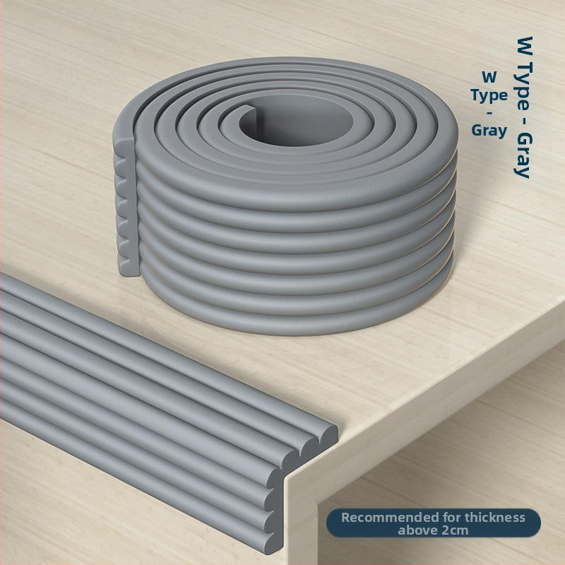 Pret sadursmes stūra aizsargs no putām – taisnstūra stūra aizsargs piemērots galdiem un gultām