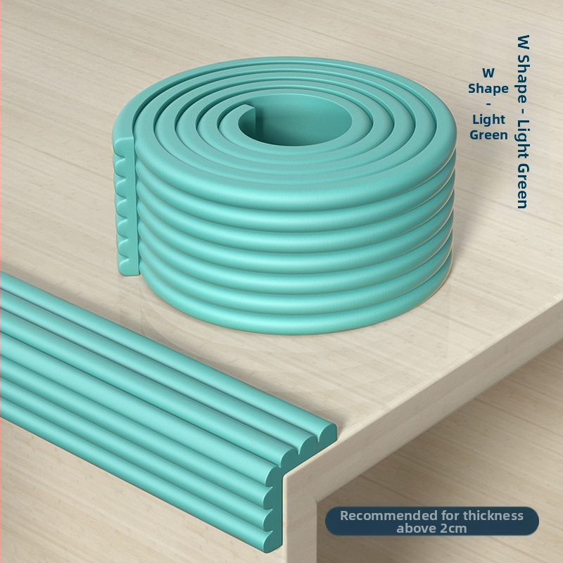 Pret sadursmes stūra aizsargs no putām – taisnstūra stūra aizsargs piemērots galdiem un gultām