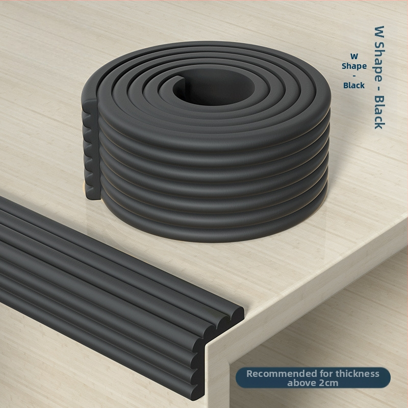 Pret sadursmes stūra aizsargs no putām – taisnstūra stūra aizsargs piemērots galdiem un gultām