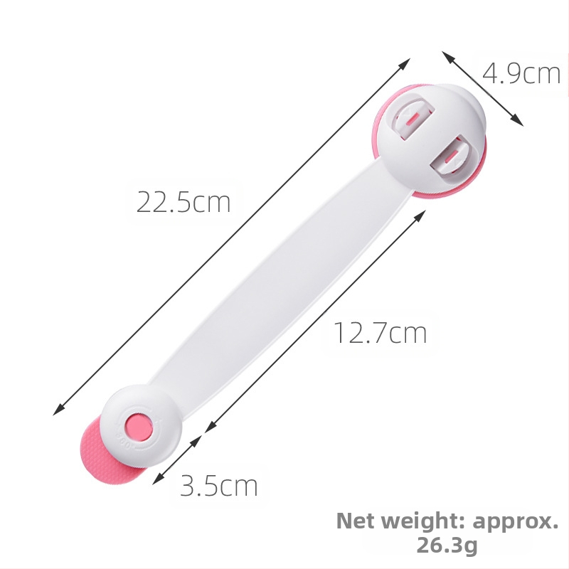 Vaikų apsaugos užraktas stalčiams ir spintoms – prieš prispaudimą, stalčiaus užraktas, suderinamas su šaldytuvu ir slankiojančiomis durimis