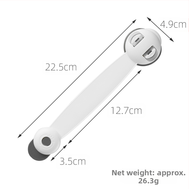 Vaikų apsaugos užraktas stalčiams ir spintoms – prieš prispaudimą, stalčiaus užraktas, suderinamas su šaldytuvu ir slankiojančiomis durimis