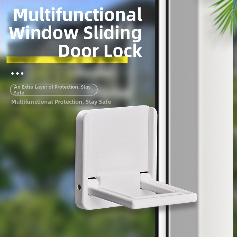 Защитен стопер за прозорци и плъзгащи врати със заключване – модел TJ20231215M001, PVC