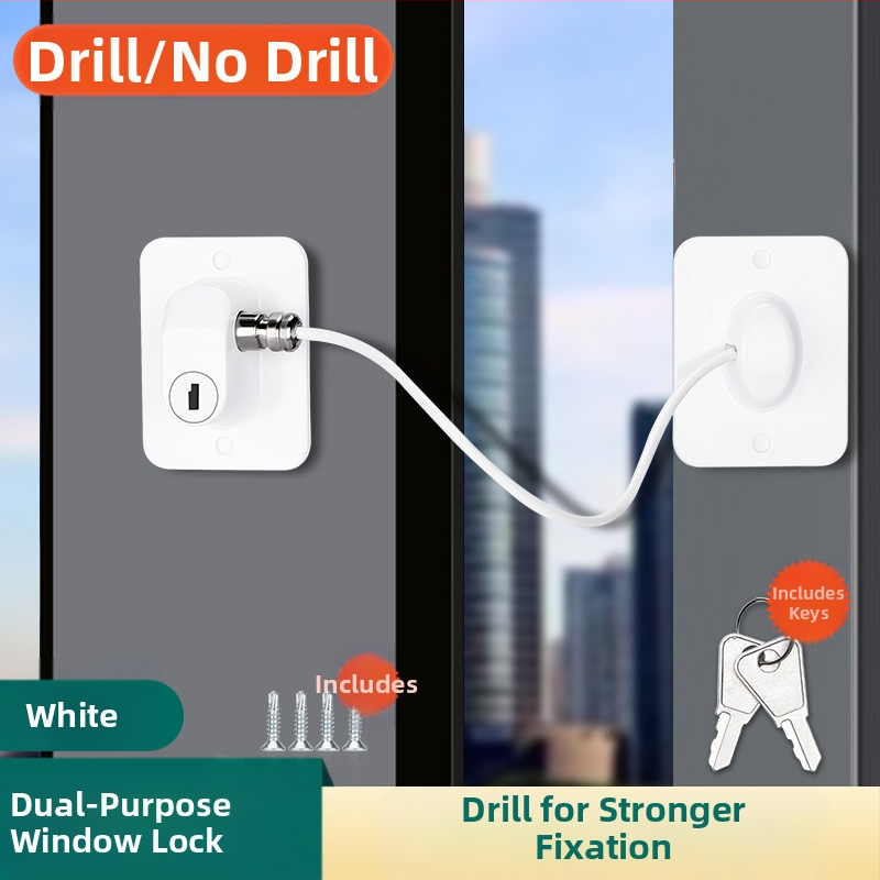 Sigurnosni zaustavljač za prozore i klizna vrata – model TJ20231215M001, PVC