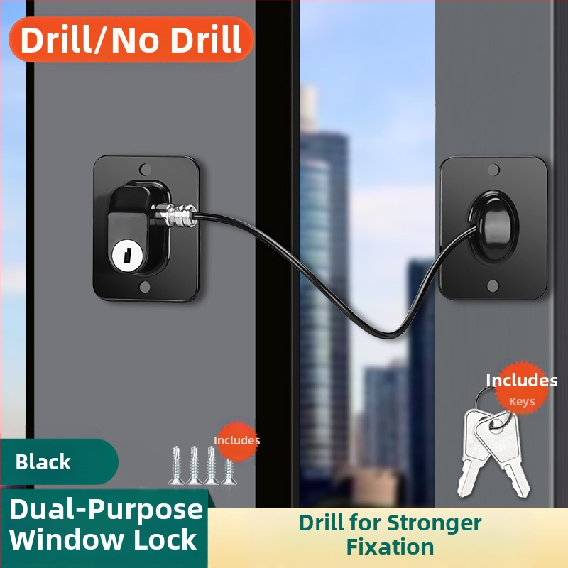 Sigurnosni zaustavljač za prozore i klizna vrata – model TJ20231215M001, PVC