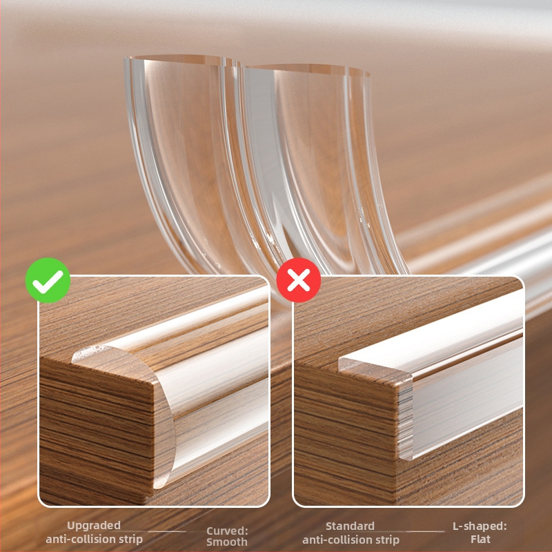Прозрачни предпазни ленти за ръба и ъглите на масата, детска защита за маса, марка Pintu; опаковка 300 бр.; Без внос; Без авторизирани частни марки