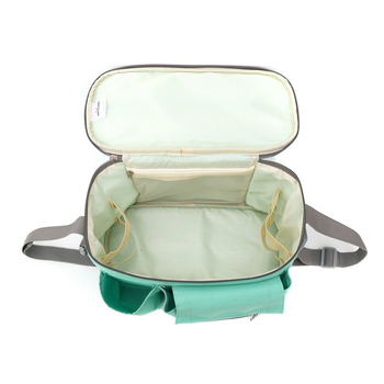 Τσάντα κρεμάστρα για καρότσι – Πολυλειτουργική, Αδιάβροχη αποθήκευση μαμά και μωρό, Ελαφριά, Διαχωρισμός στεγνό-υγρά, Oxford ύφασμα